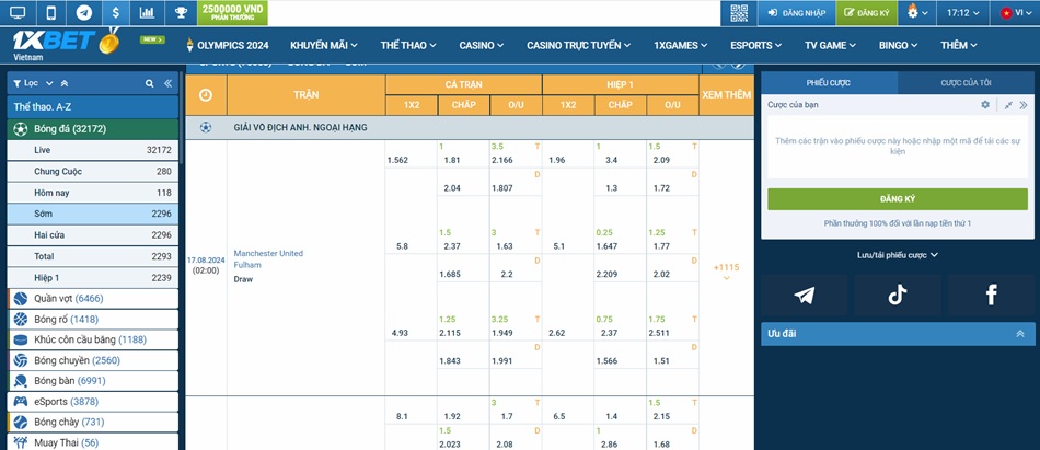 1xbet